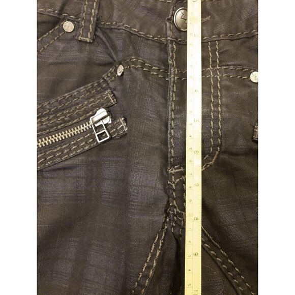 TKL Kosmo Lupo Mens Jeans Clubwear Black Sizes 30 - Picture 12 of 16